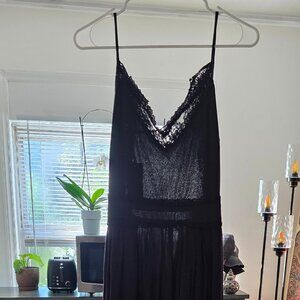 Joyfolie sol maxie dress black coffee